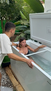 יובל כהן -  אמבטיות קרח ונשימה - חדר כושר