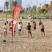 Sand box כדורעף חופים צארלס קלור - מכוני כושר