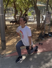 אחיה קריאל אימונים קבוצתיים בפארק הירקון - מכון כושר