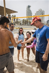 FreeBall רמת מתקדמים (6 שחקנים) חוף פריש - מכון כושר